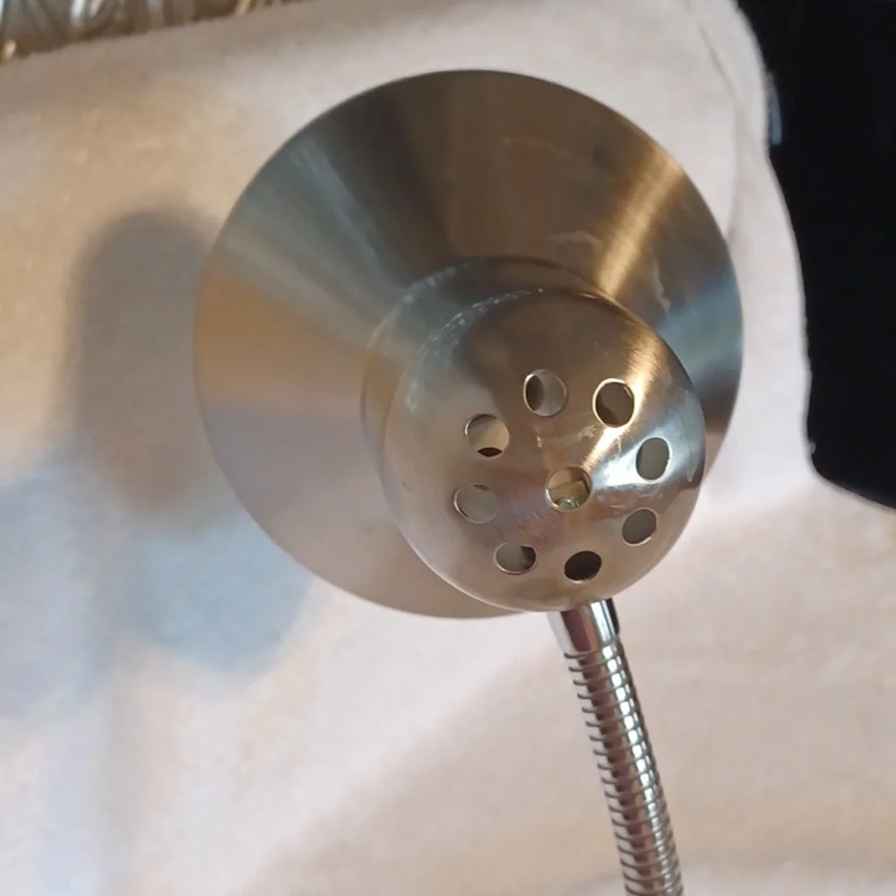 Desk lamp reading lamp chrome bedside table lamp